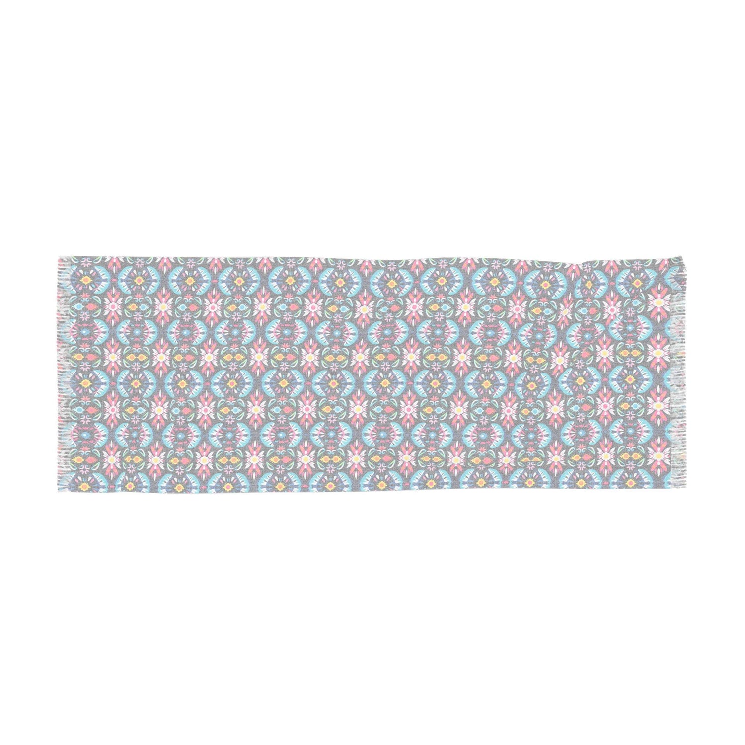 Colorful Lightweight Scarf - Vibrant Accessory, Fashion Statement, Boho Chic, Spring Summer Style, Gift for Her, Trendy Wrap