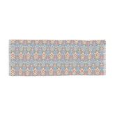 Bohemian Light Scarf with Colorful Floral Pattern, Fashion Accessory, Gift for Her, Lightweight Summer Wrap, Festival Scarf, Casual Chiffon