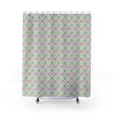 Colorful Floral Shower Curtains - Boho Chic Bathroom Decor, Vibrant Home Accessories, Gift for Housewarming, Summer Vibes, Spa Retreat