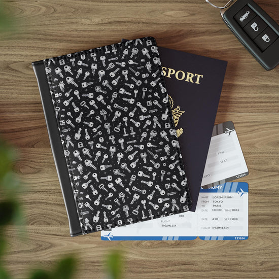 Travel-Inspired Passport Cover: Perfect for Adventurers, Personalized Gift, Travel Accessory, Unique Travel Gear, Vacation Essential