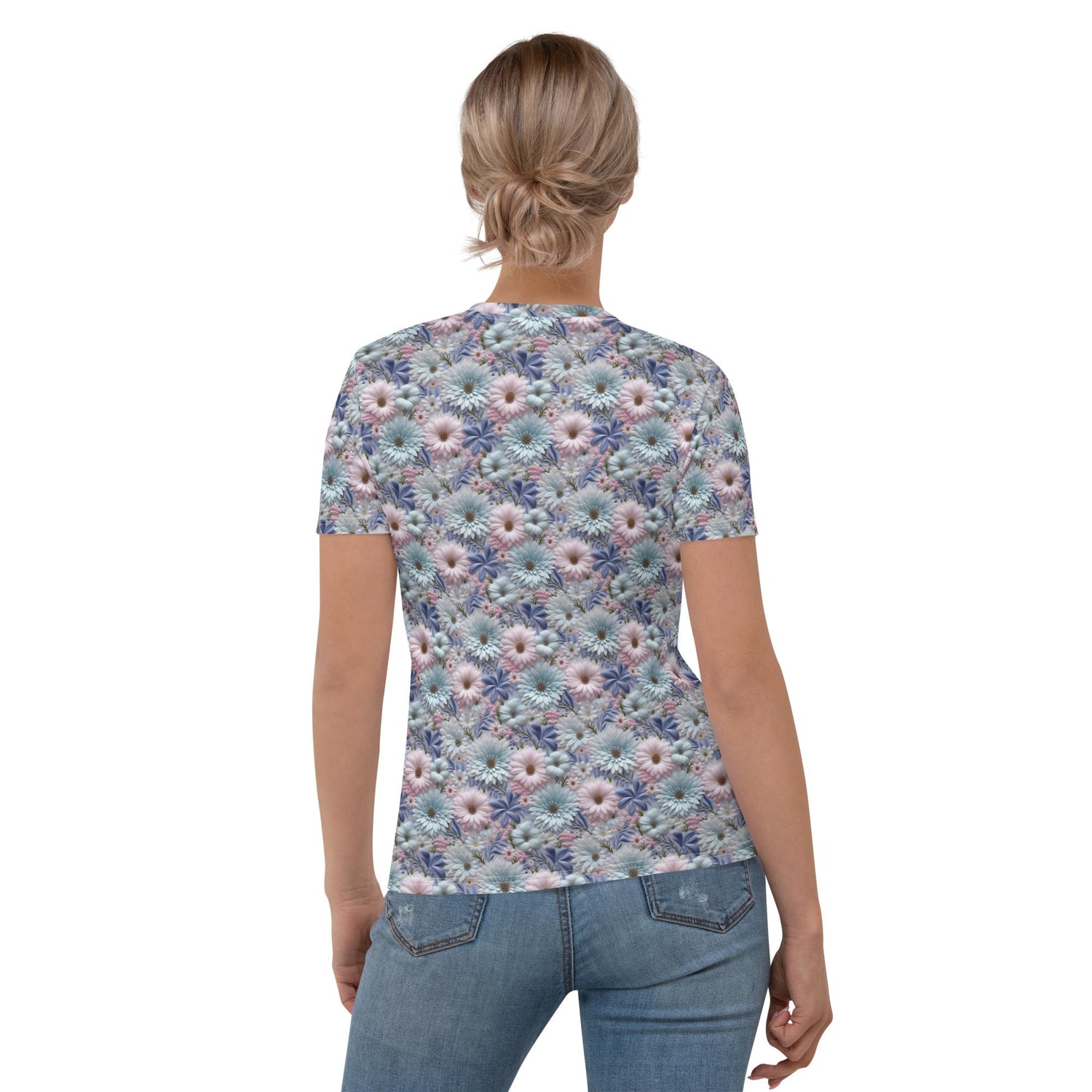 Pretty Spring Floral Pattern Women&