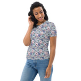 Pretty Spring Floral Pattern Women&