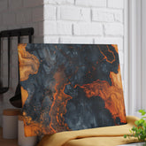 Elegant Marble Glass Cutting Board, Kitchen Decor, Gift for Cooks, Housewarming, Unique Kitchen Accessory, Modern Home