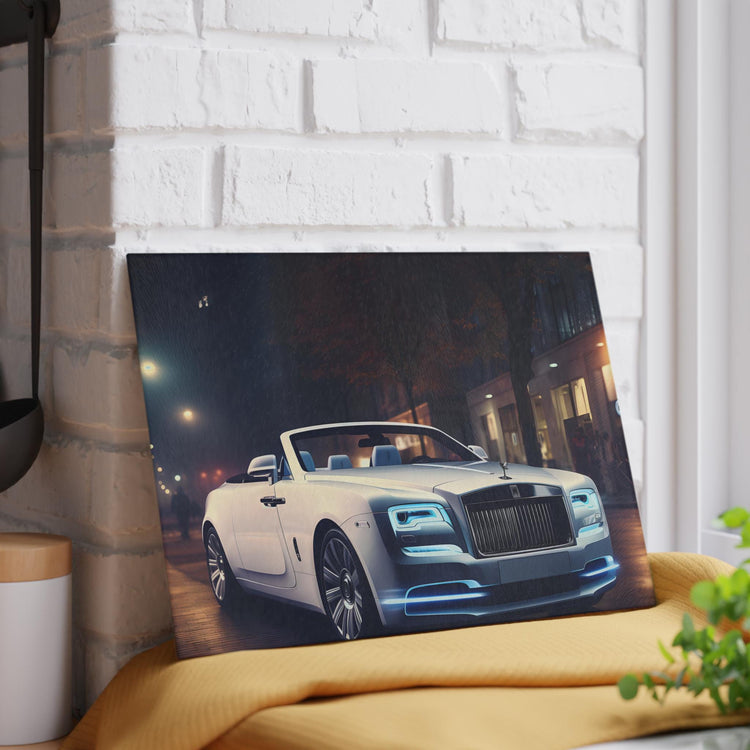 Luxury Car Glass Cutting Board - Unique Kitchen Decor, Culinary Gift, Car Enthusiast Kitchenware, Modern Home Accessories, Stylish Cooking