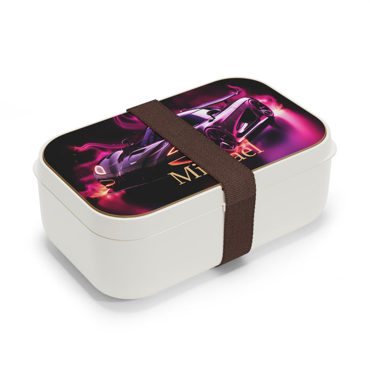 Personalized Bento Lunch Box for Kids, Stylish Car Design for School, Unique Gift, Meal Prep Container, Custom Lunch Box