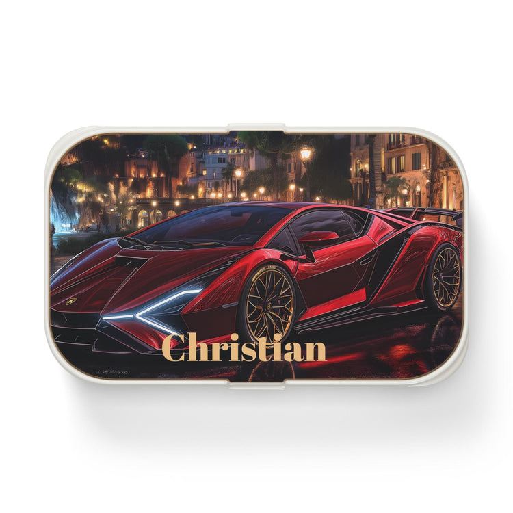 Personalized Bento Lunch Box for Boys, Custom Kids Lunch Container, Car Design Lunch Box, Perfect for School, Back to School Gift,