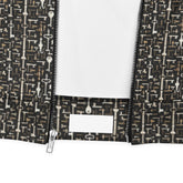 Men’s Geometric All-Over Pattern Bomber Jacket – Stylish & Trendy Streetwear Jacket for Modern Men – Fashionable Outerwear