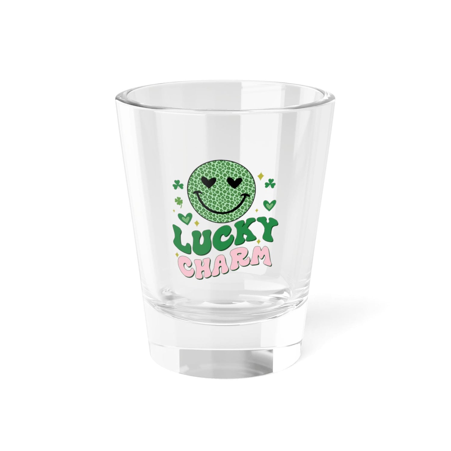 Lucky Charm Shot Glass - Fun Party Glass, St. Patrick&