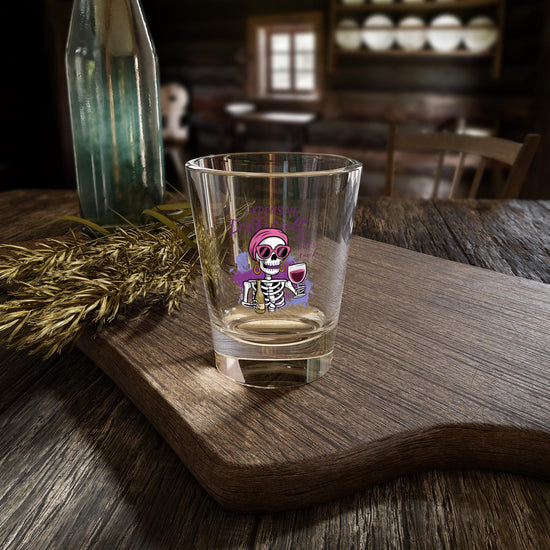 Sassy Skeleton Shot Glass, Fun Cocktail Accessory, Perfect for Parties, Halloween, Birthdays, Celebrations, Gift Idea