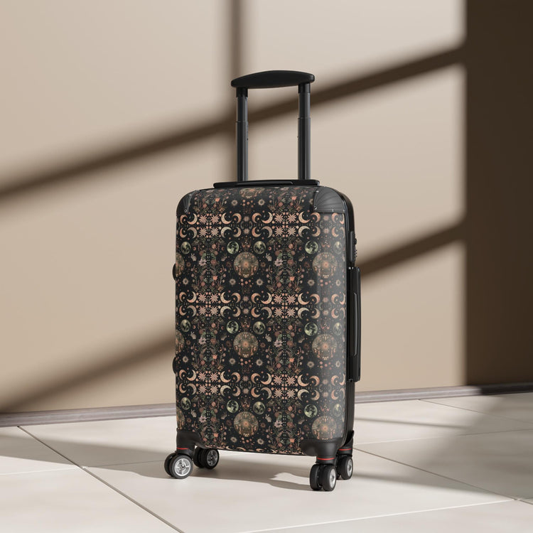 Celstial Pattern Suitcase, Travel Luggage, Carry-On Bag, Stylish Travel Accessory, Unique Gift for Travelers