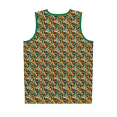 Vibrant Mesh Basketball Jersey, Sports Team Apparel, Summer Activities, Unique Gift for Athletes, Casual Style, Gym Wear