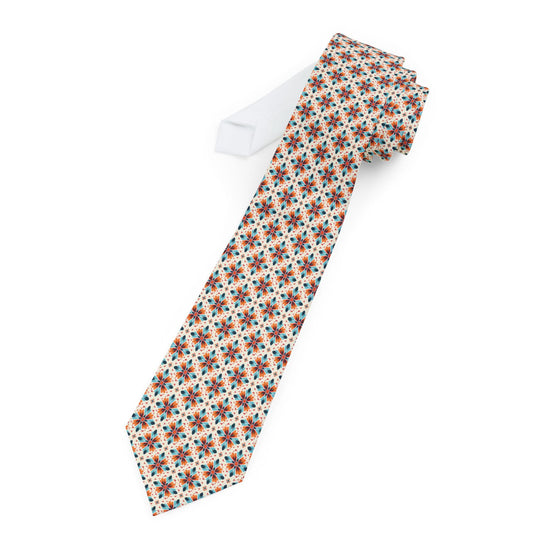 Floral Pattern Necktie - Stylish Accessory for Men, Perfect Gift for Weddings, Father&
