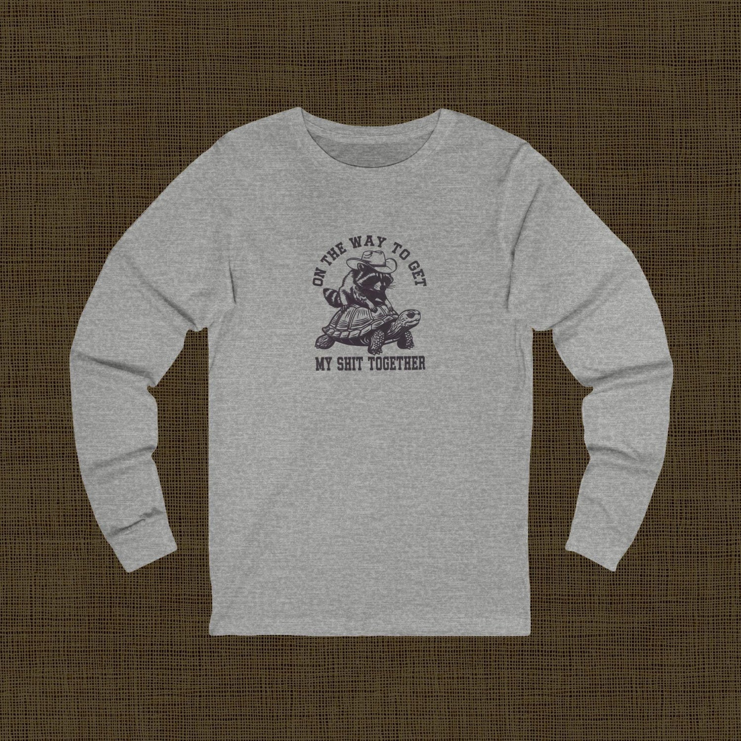 Humorous Long Sleeve Tee for Casual Days | Perfect Gift for Friends, Birthday, Everyday Wear, Relaxation, Motivation