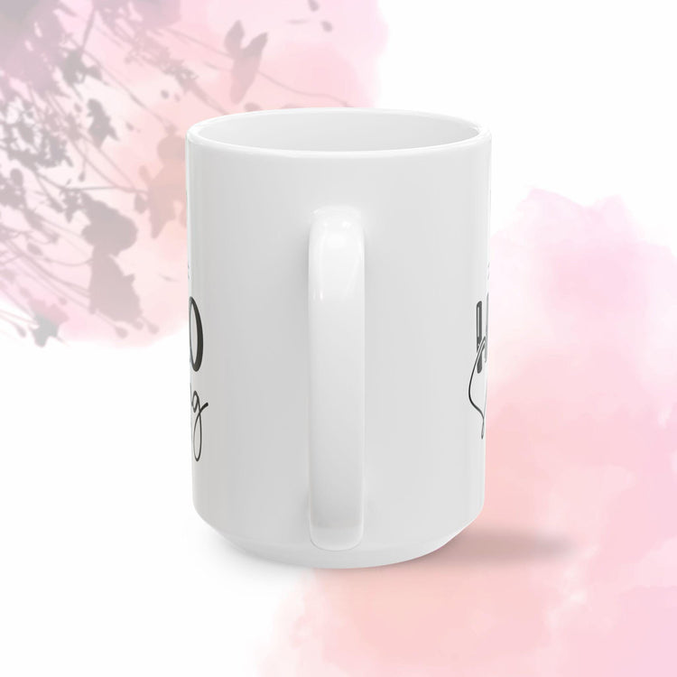 Cute Spring Bunny Ceramic Mug - Perfect Gift for Easter, Spring Decor, Coffee Lovers, Nature Enthusiasts, Dishwasher Safe