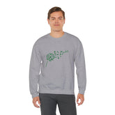 Lucky Clover Sweatshirt - Cozy Unisex Crewneck for St. Patrick&