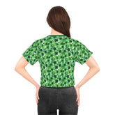 Lucky Clover Crop Tee - St. Patrick&