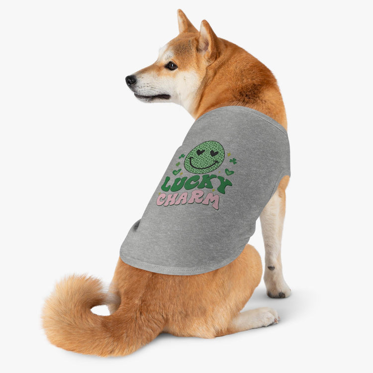 Lucky Charm Pet Tank Top, Dog Shirt, Cat Apparel, Cute Pet Clothing, St. Patrick&