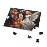 Angelic Sisters Puzzle 120/252/500-Piece Art Jigsaw, Beautiful Decor for Relaxation, Gift for Art Lovers, Meditation Activity