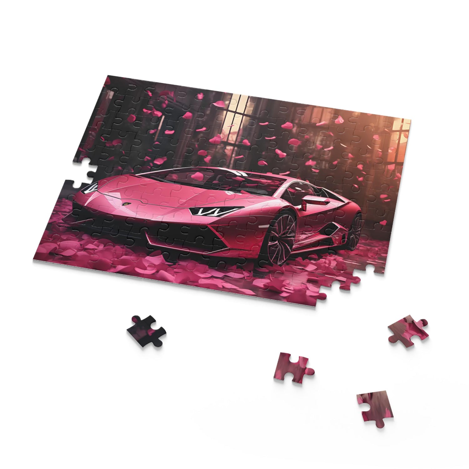 Luxury Sports Car Puzzle - Perfect Gift for Car Lovers, Romantic Date Night Activity, Home Decor, Family Game Night, and Birthday Surprise