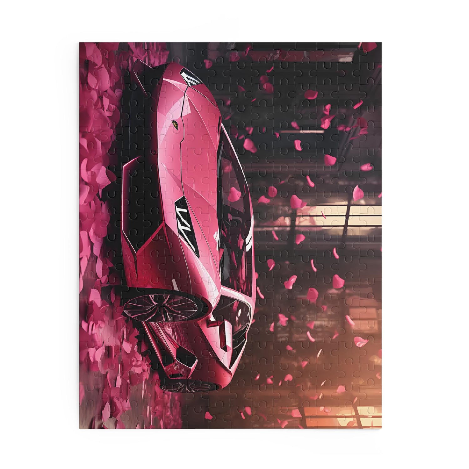 Luxury Sports Car Puzzle - Perfect Gift for Car Lovers, Romantic Date Night Activity, Home Decor, Family Game Night, and Birthday Surprise