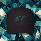 Lucky Dandelion Classic Dad Cap, Casual Hat for Outdoors, Perfect Gift for Dads, Trendy Everyday Wear, Refreshing Summer Accessory