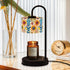 Candle Warmer Lamp, Floral Stylish small bedroom office decorative candle lamp, great unique gift