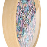 Butterfly Wall Clock, Designer Home Decor, 3D Butterfly Pattern Clock, Great Home Gift, Wall Art Decor, DIY Home Decor