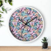 Butterfly Wall Clock, Designer Home Decor, 3D Butterfly Pattern Clock, Great Home Gift, Wall Art Decor, DIY Home Decor