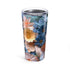 Floral Tumbler 20oz | Stylish Insulated Drinkware with Flower Design, Perfect for Gifts, Summer Picnics, Home & Office