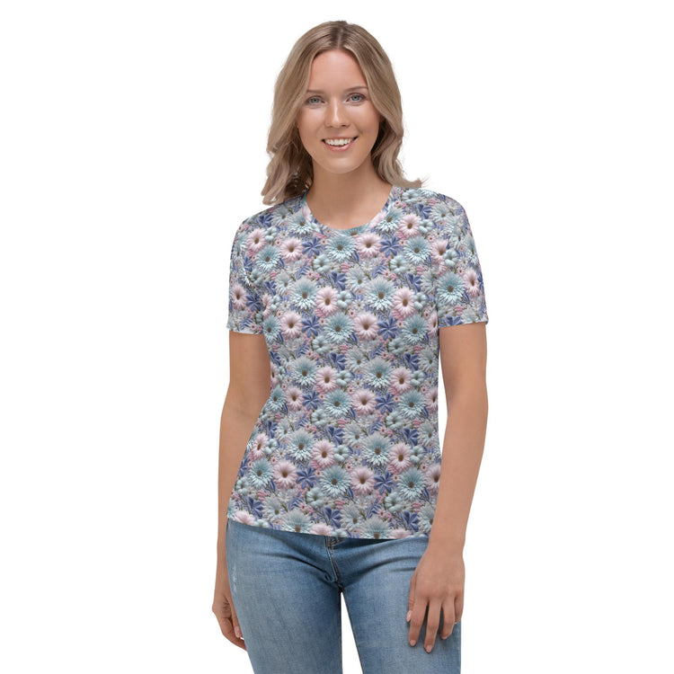 Pretty Spring Floral Pattern Women&