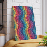 Colorful Musical Notes Glass Cutting Board - Perfect for Musicians, Gift for Music Lovers, Kitchen Decor, Housewarming Gift, Party Essential