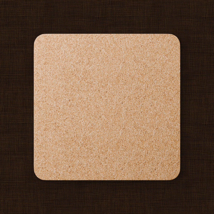 Celestial Floral Cork Coaster Set, Rustic Kitchen Decor, Earthy Home Accents, Nature Lover Gift, Astrology Coasters