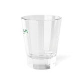 Lucky Clover Shot Glass,St. Patricks Day Decor, Party Favors, Irish Gift, Barware, Luck Cheers Glass