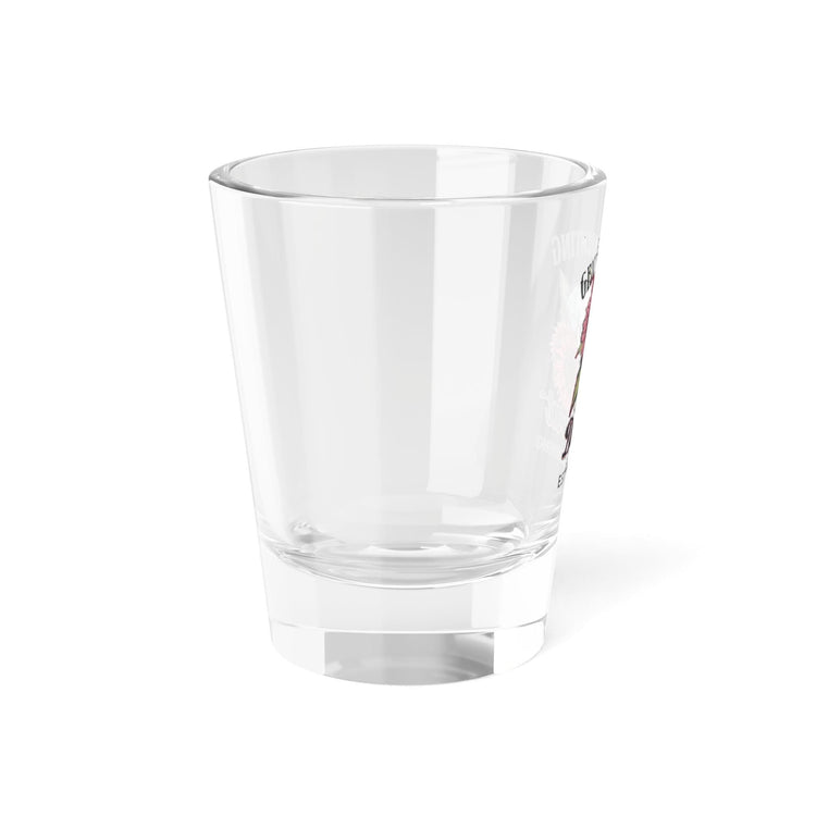 Gentle Parenting Dropout Shot Glass | Fun Gift for New Parents, Unique Barware, Home Decor, Party Favor, Baby Shower