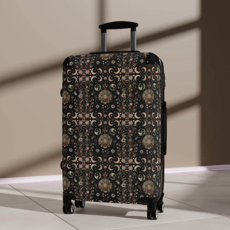 Celstial Pattern Suitcase, Travel Luggage, Carry-On Bag, Stylish Travel Accessory, Unique Gift for Travelers