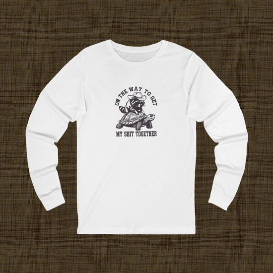 Humorous Long Sleeve Tee for Casual Days | Perfect Gift for Friends, Birthday, Everyday Wear, Relaxation, Motivation