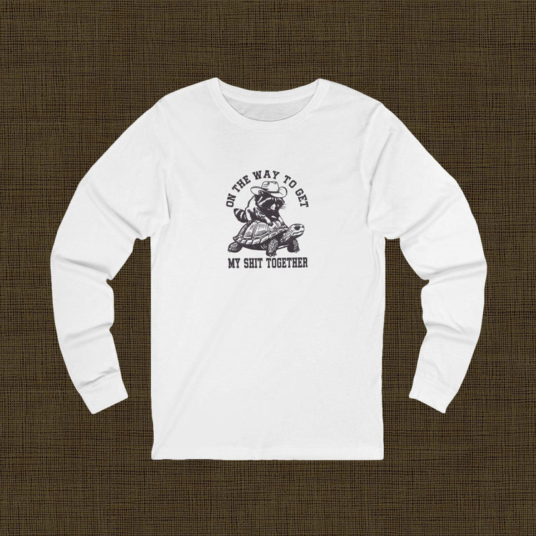 Humorous Long Sleeve Tee for Casual Days | Perfect Gift for Friends, Birthday, Everyday Wear, Relaxation, Motivation