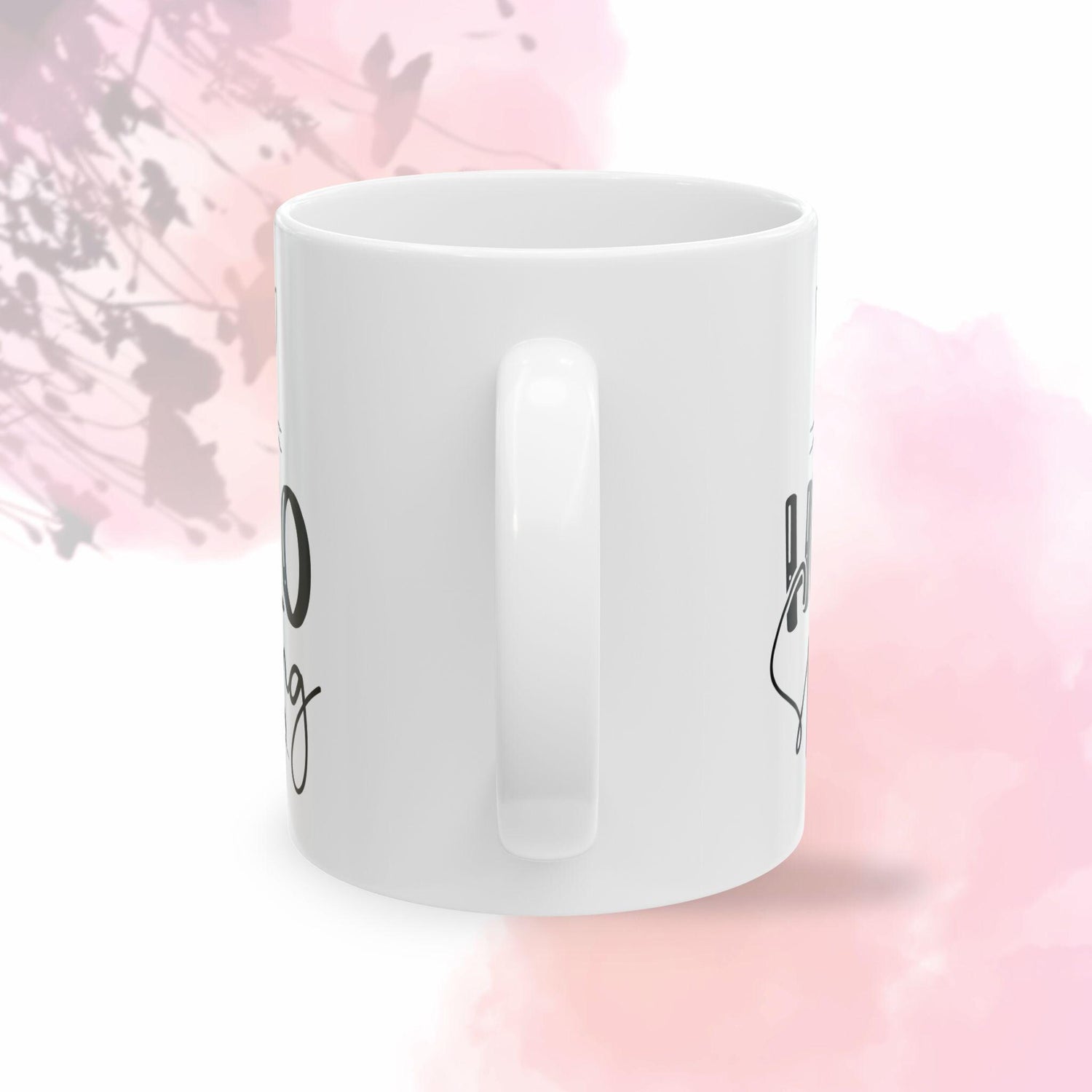 Cute Spring Bunny Ceramic Mug - Perfect Gift for Easter, Spring Decor, Coffee Lovers, Nature Enthusiasts, Dishwasher Safe