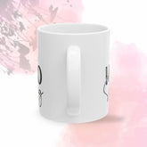 Cute Spring Bunny Ceramic Mug - Perfect Gift for Easter, Spring Decor, Coffee Lovers, Nature Enthusiasts, Dishwasher Safe