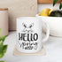 Cute Spring Bunny Ceramic Mug - Perfect Gift for Easter, Spring Decor, Coffee Lovers, Nature Enthusiasts, Dishwasher Safe
