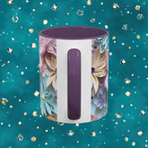 Floral Butterfly Accent Coffee Mug - Perfect Gift for Nature Lovers, Spring Holidays, Flower Enthusiasts, Home Decor, Coffee Lovers