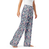 3D Floral Pajama Pants for Women – Spring Soft Lounge Pants – Comfort Sleepwear – Cute Printed PJ Bottoms – Cozy Elastic Waist Pants