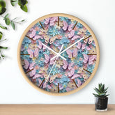 Butterfly Wall Clock, Designer Home Decor, 3D Butterfly Pattern Clock, Great Home Gift, Wall Art Decor, DIY Home Decor