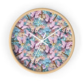 Butterfly Wall Clock, Designer Home Decor, 3D Butterfly Pattern Clock, Great Home Gift, Wall Art Decor, DIY Home Decor