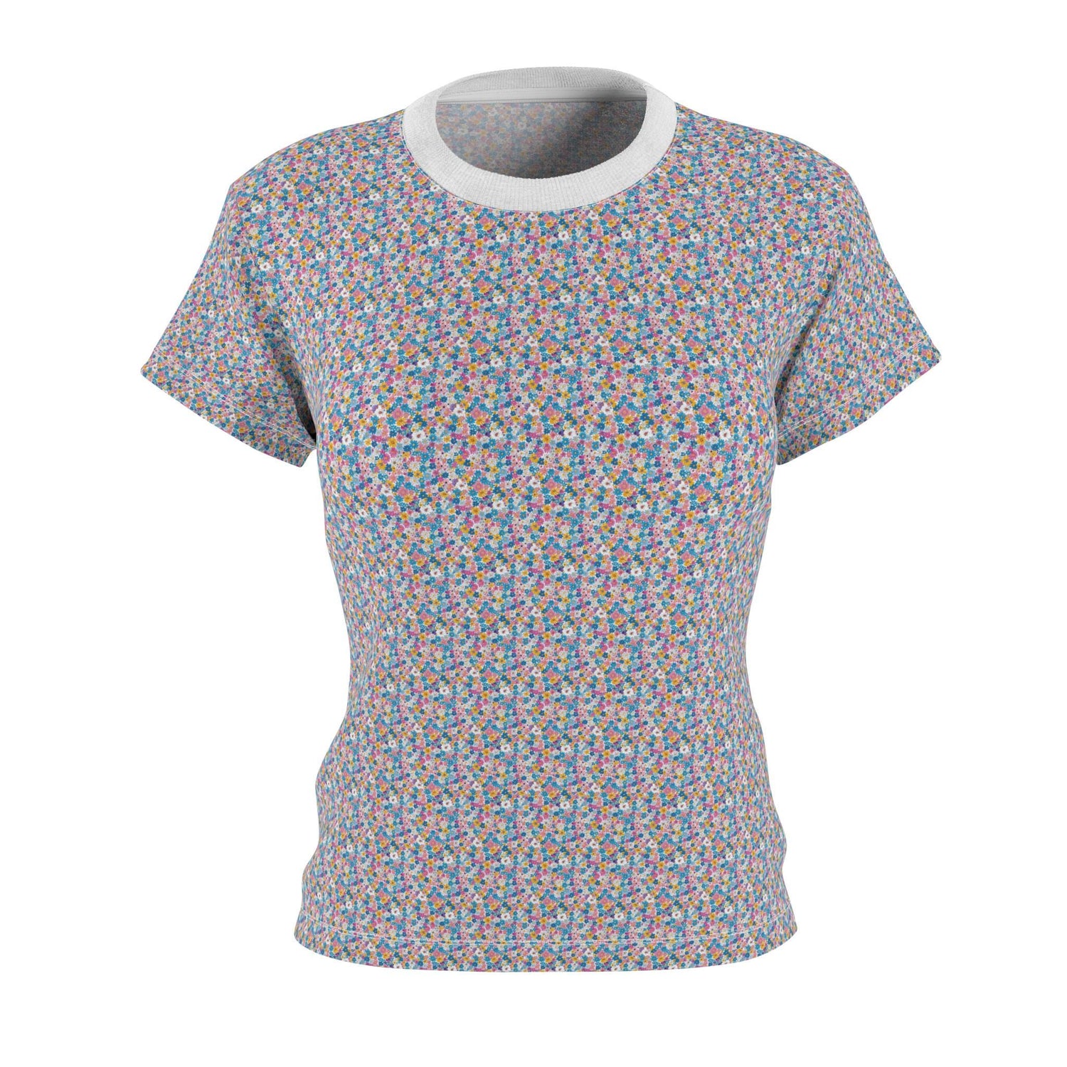 Colorful Floral Tee, Women&