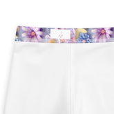 3D Floral Print Kids Leggings – Spring Bloom Pattern Toddler Pants, Soft Stretchy Leggings for Girls, Cute All-Over Flower Design Playwear