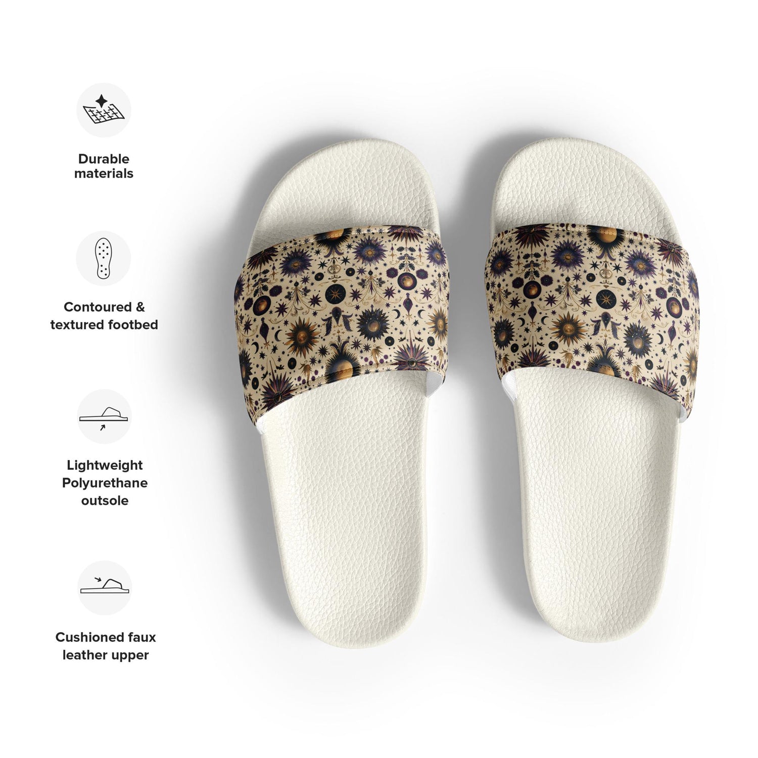 Women’s Celestial Casual Slides – Stylish Comfortable for Spring & Summer