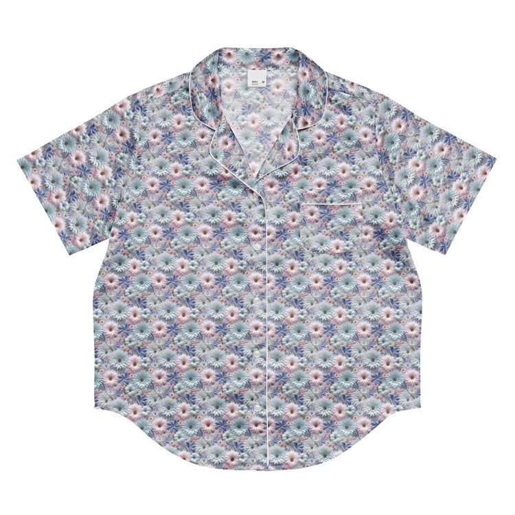 3D Floral Pajama Top Women&